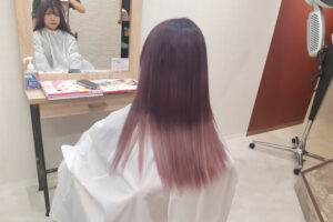 モアヘアーセカンドカラー完成