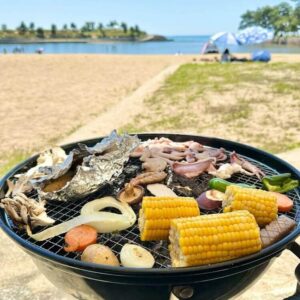 向島アウトドアパークBBQグリル