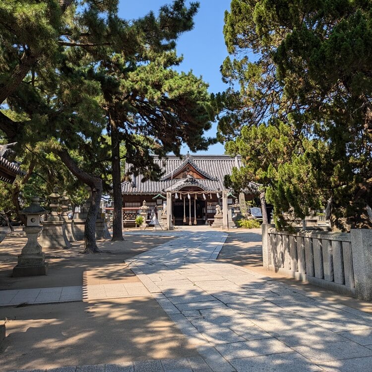 工楽松右衛門旧宅高砂神社