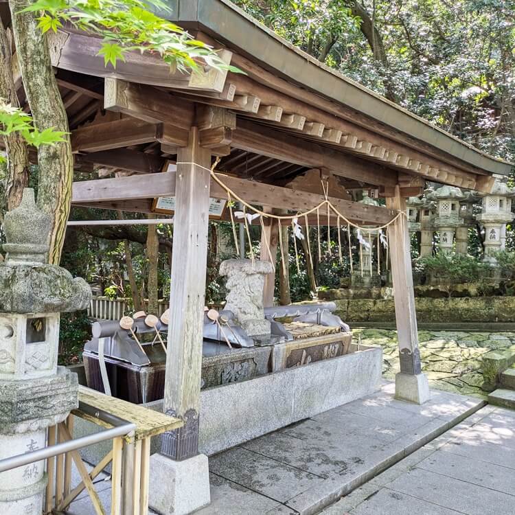 鹿嶋神社手水舎