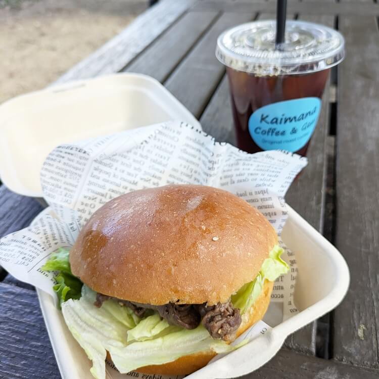 高御位山フェスティバル位置ノ池公園みきやバーガー