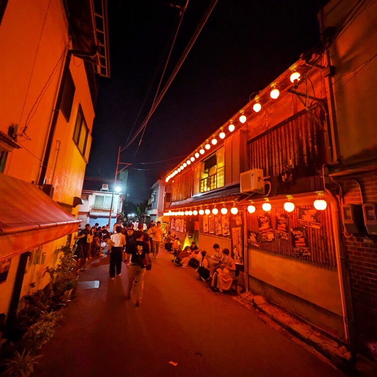 万灯祭2025赤ちょうちん
