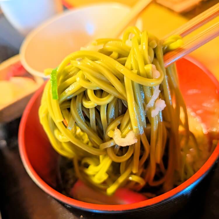 そらまめ茶そばアップ