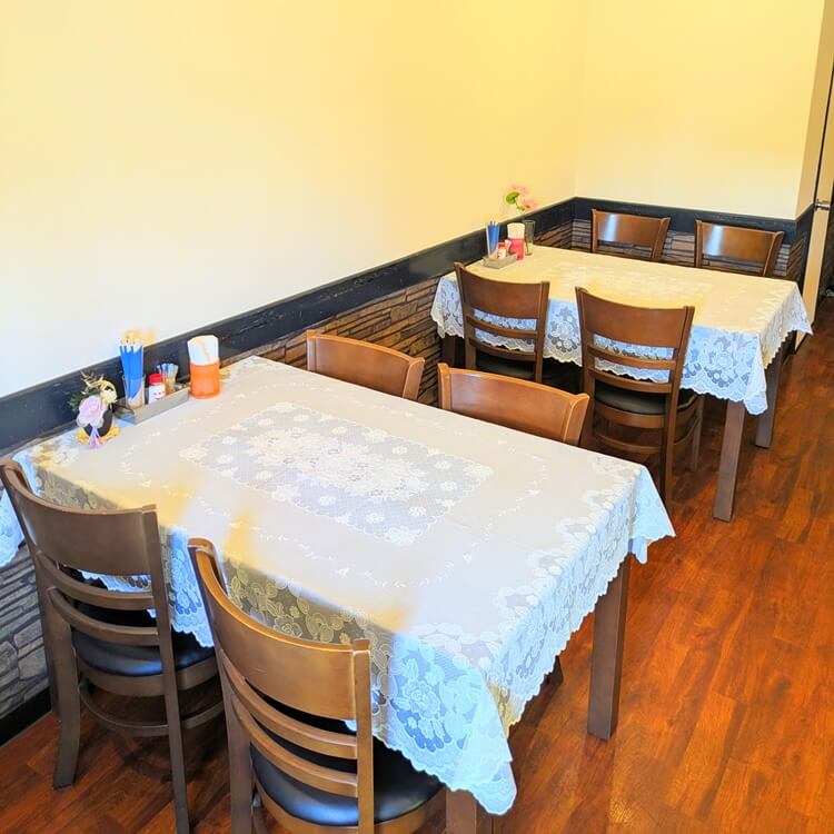 惣菜カフェmiyaテーブル