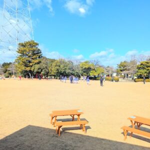 cocoむこうじま中からの景色