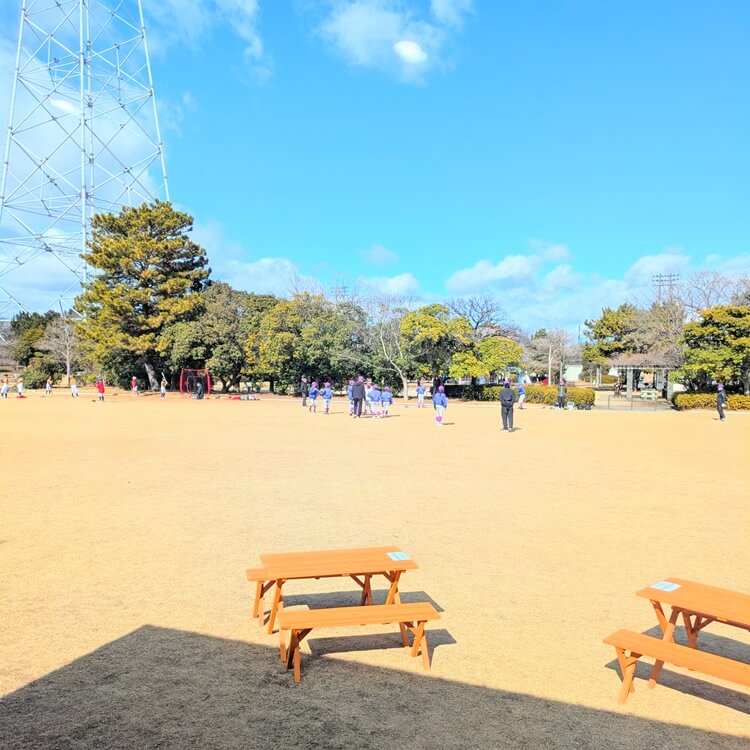 cocoむこうじま中からの景色