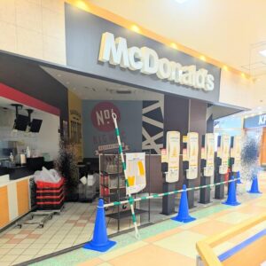 マクドナルド高砂アスパ店改装閉店