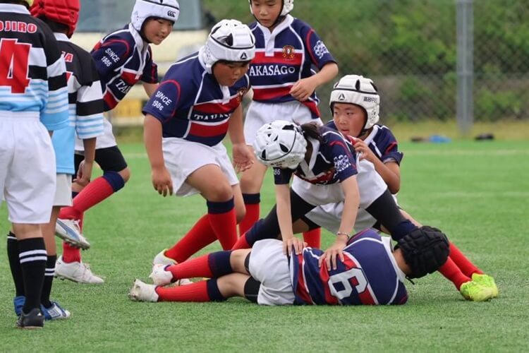 高砂ラグビースクールヘッダー