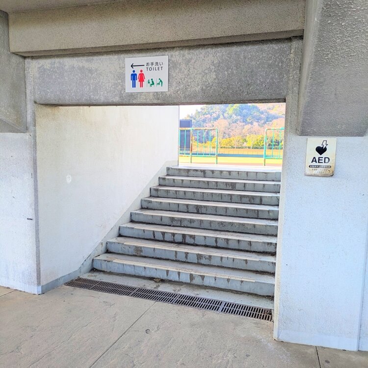 高砂市野球場スコアボードリニューアル3塁側から