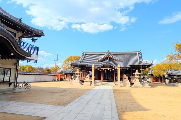 大塩天満宮国恩祭境内