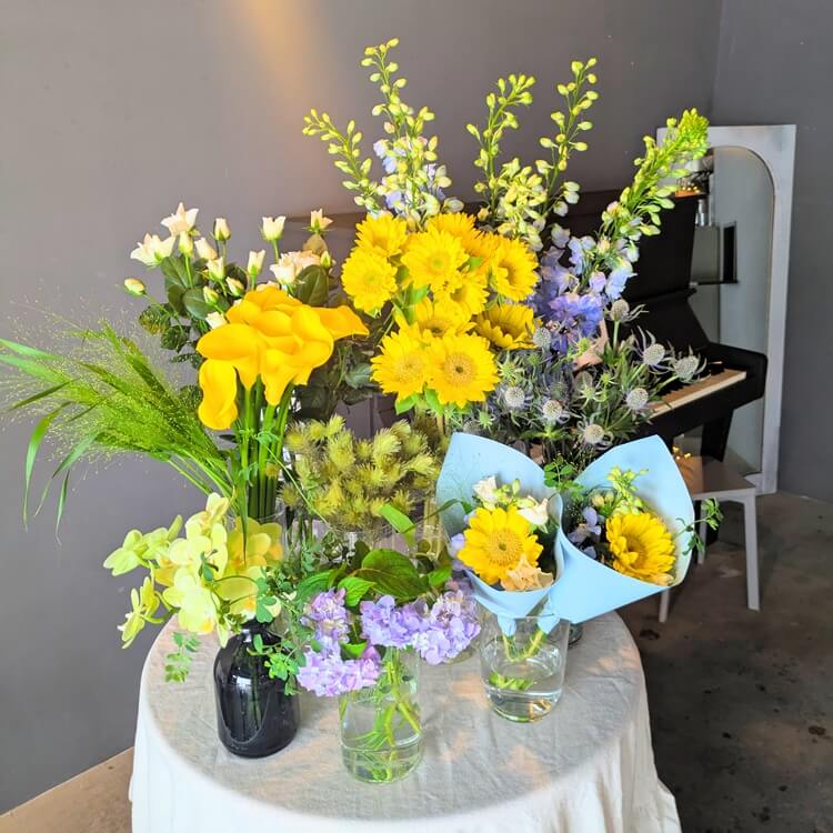 Luluflower日影イベント展示