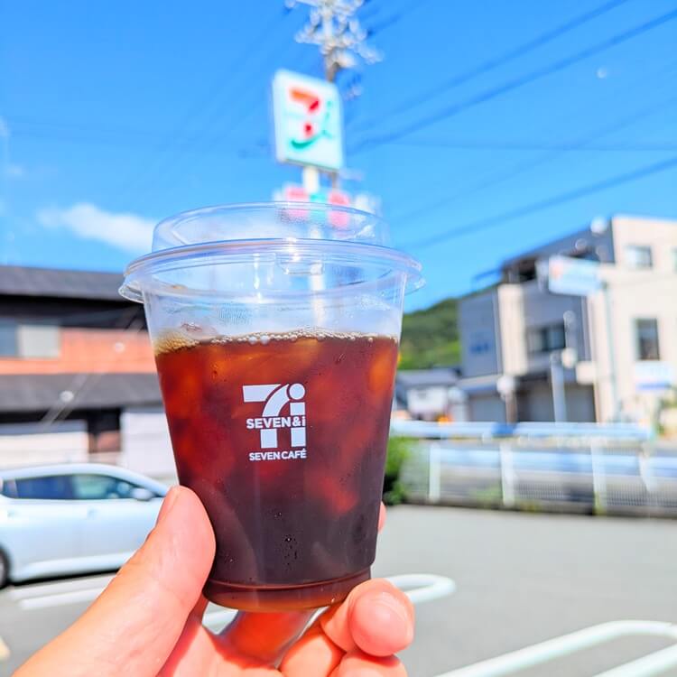 セブンイレブン高砂曽根町店アイスコーヒー