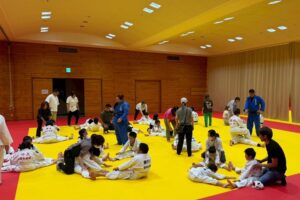 森本道場子ども柔道教室風景1