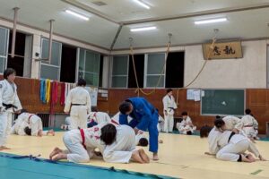 森本道場子ども柔道教室風景2