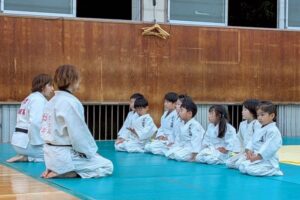 森本道場子ども柔道教室風景3