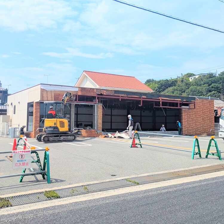 セブンイレブン高砂曽根町店解体