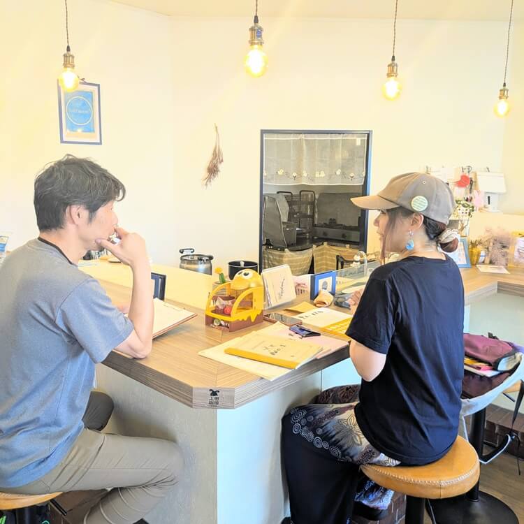 まおちゃんの四柱推命鑑定風景2